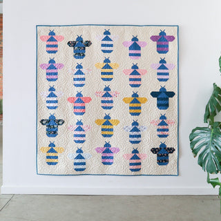 Meet Beatrice – A Layer Cake Friendly Bee Quilt Pattern