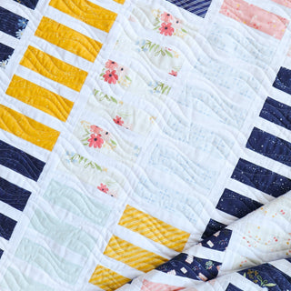 Rolly Stack Quilt - Between the Pages Fabric