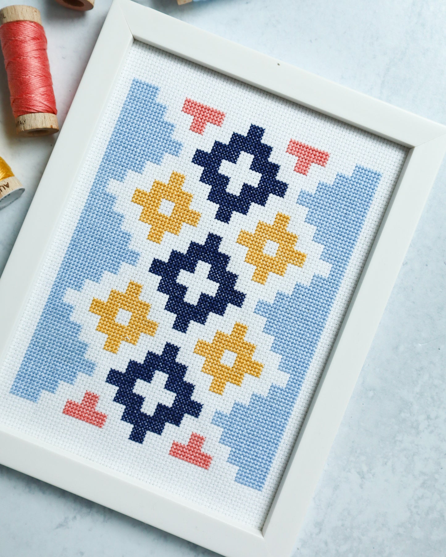 Andes Ode Cross Stitch Pattern - Set of 5