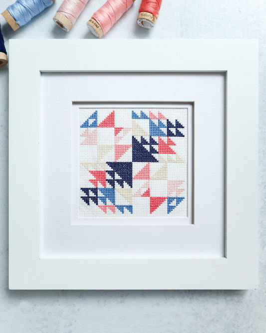 Whirlwind Cross Stitch Pattern (Printed Booklet)