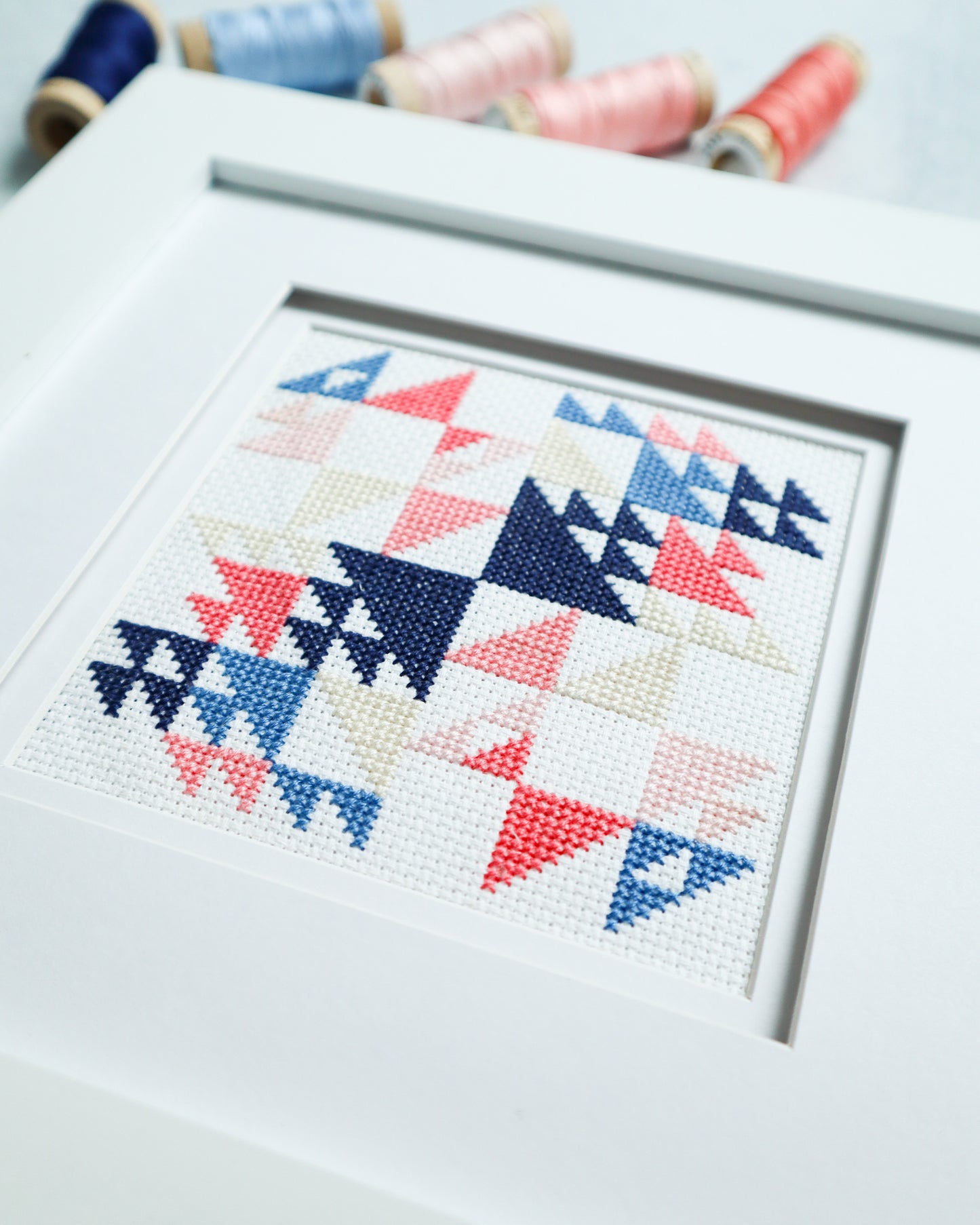 Whirlwind Cross Stitch Pattern - Set of 5