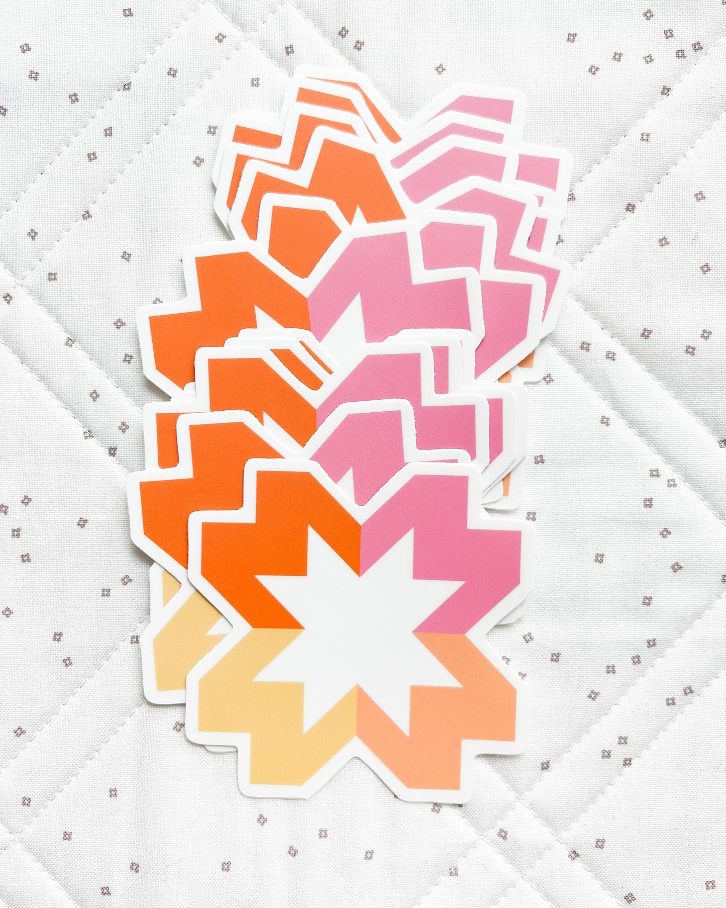 Starlight Sticker Orange - Set of 5
