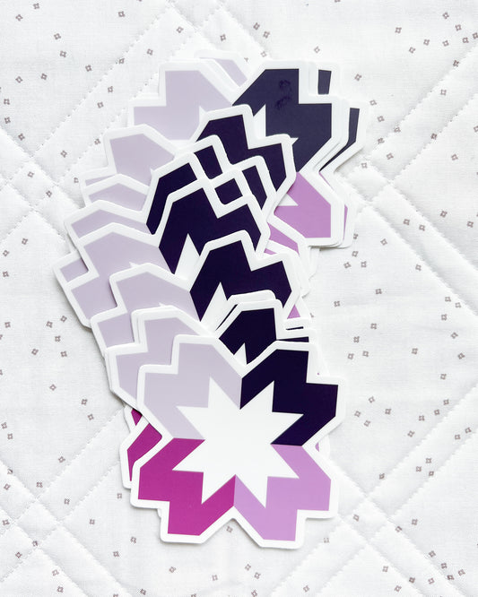 Starlight Sticker - Purple