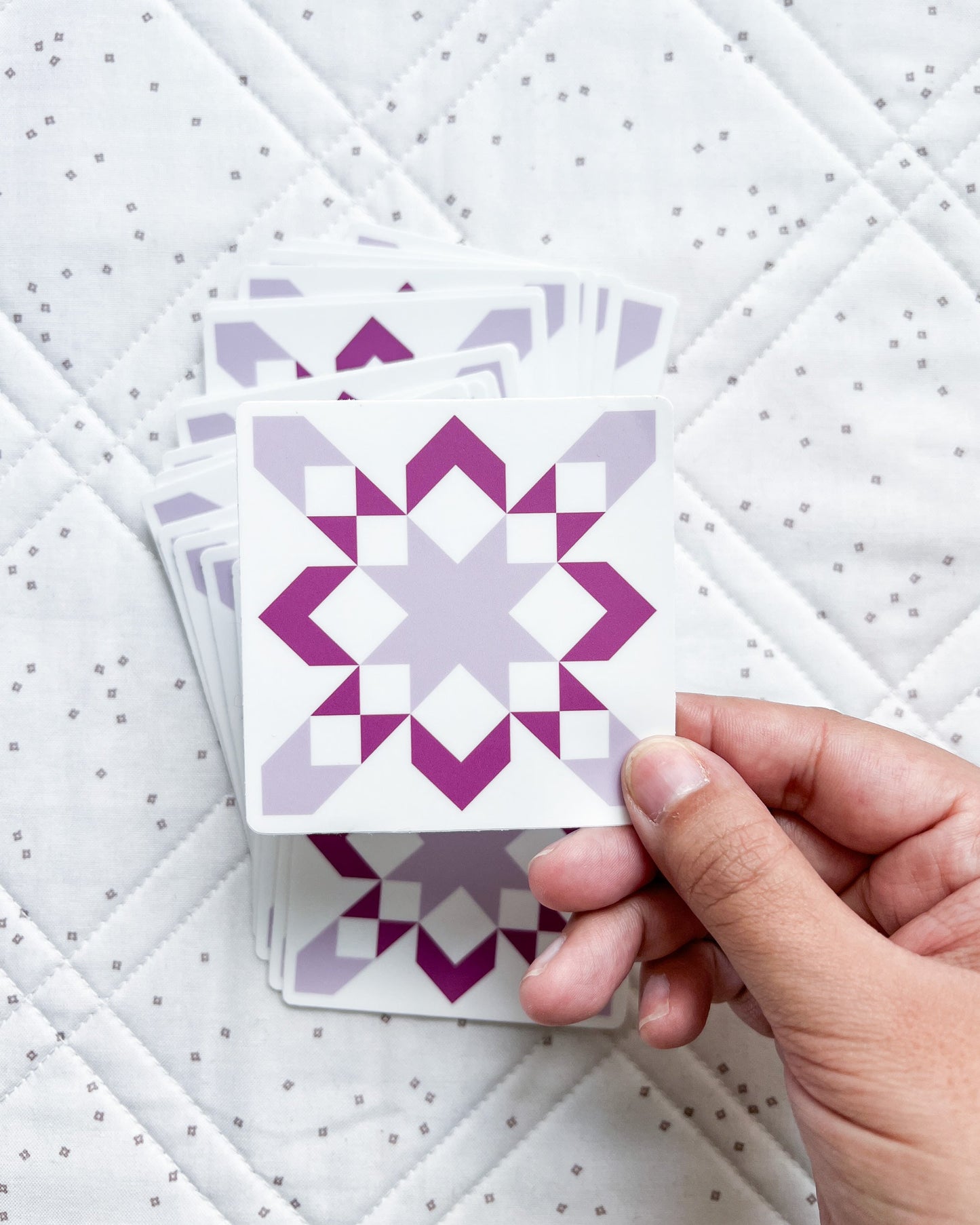 Starly Sticker Purple - Set of 5