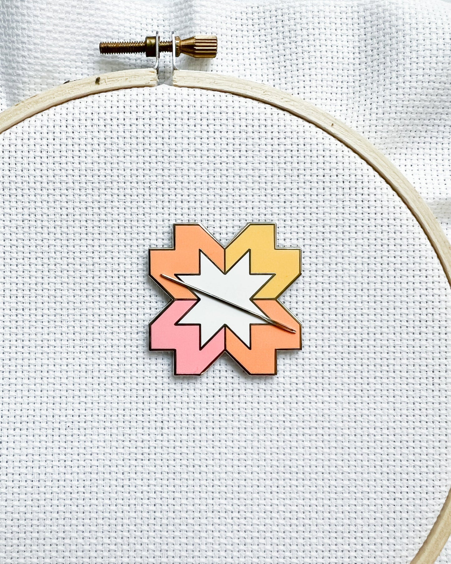Starlight Orange Needle Minder - Set of 3