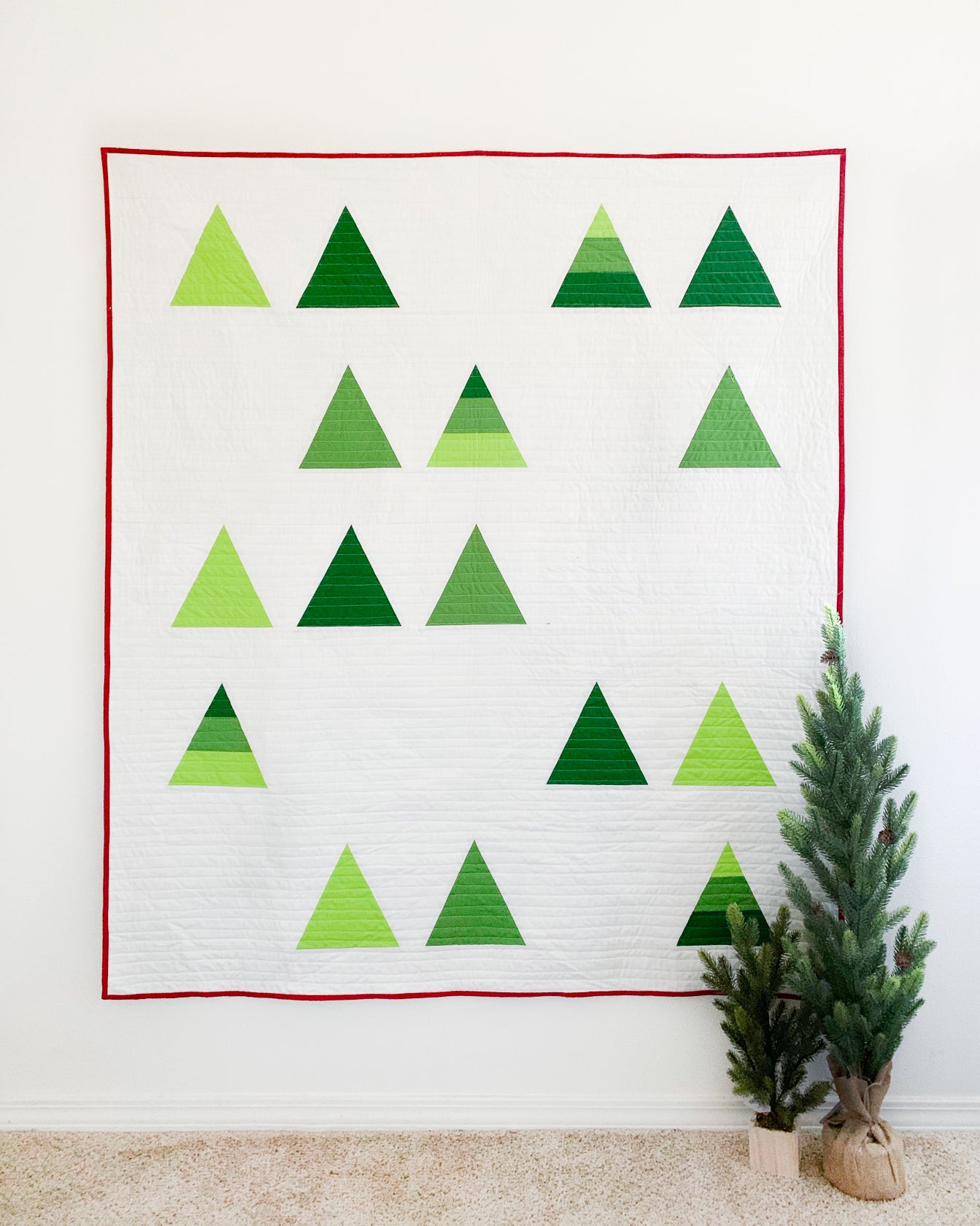 Tree Farm Quilt - Set of 5
