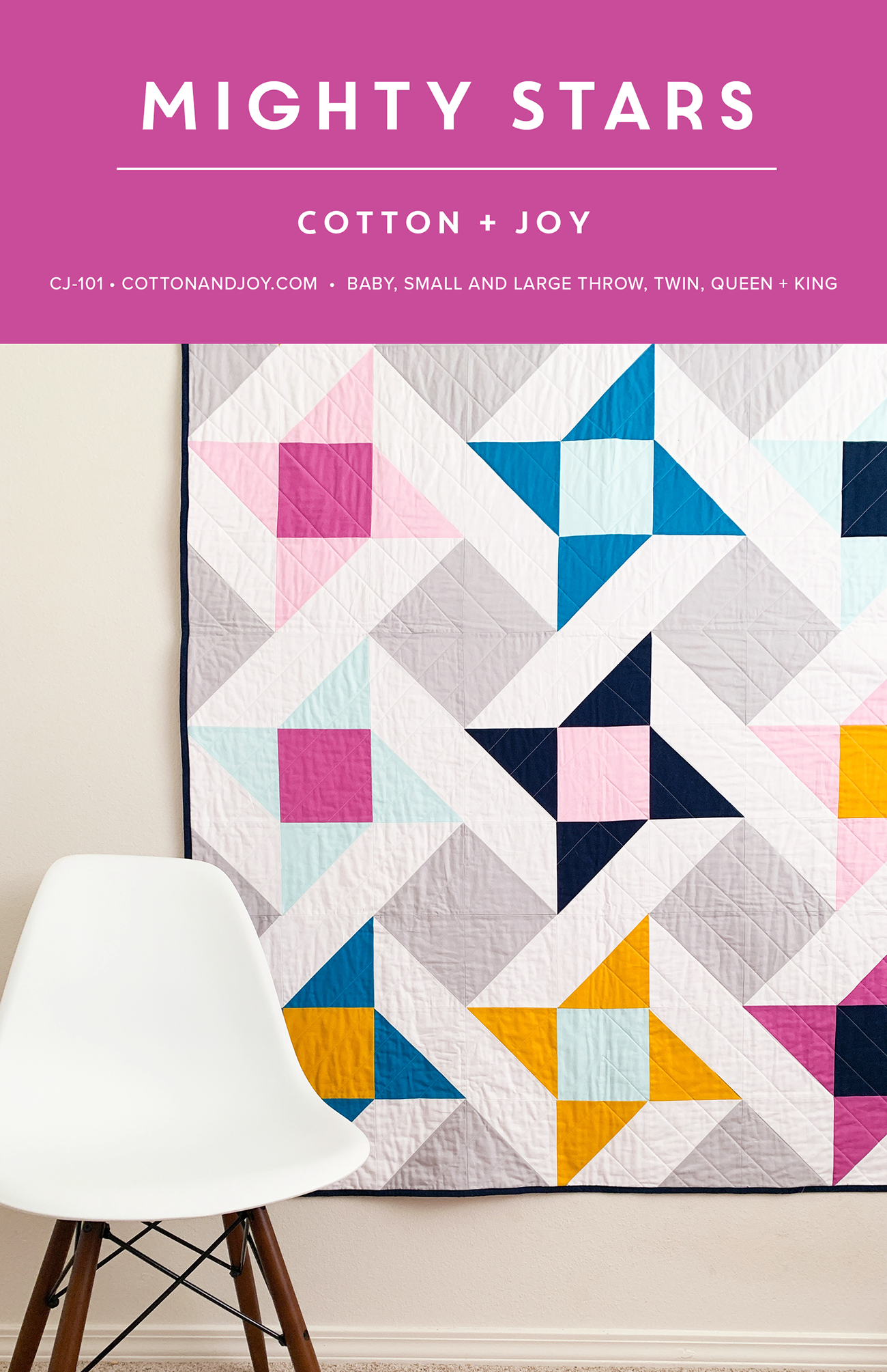 Mighty Stars Quilt - Set of 5