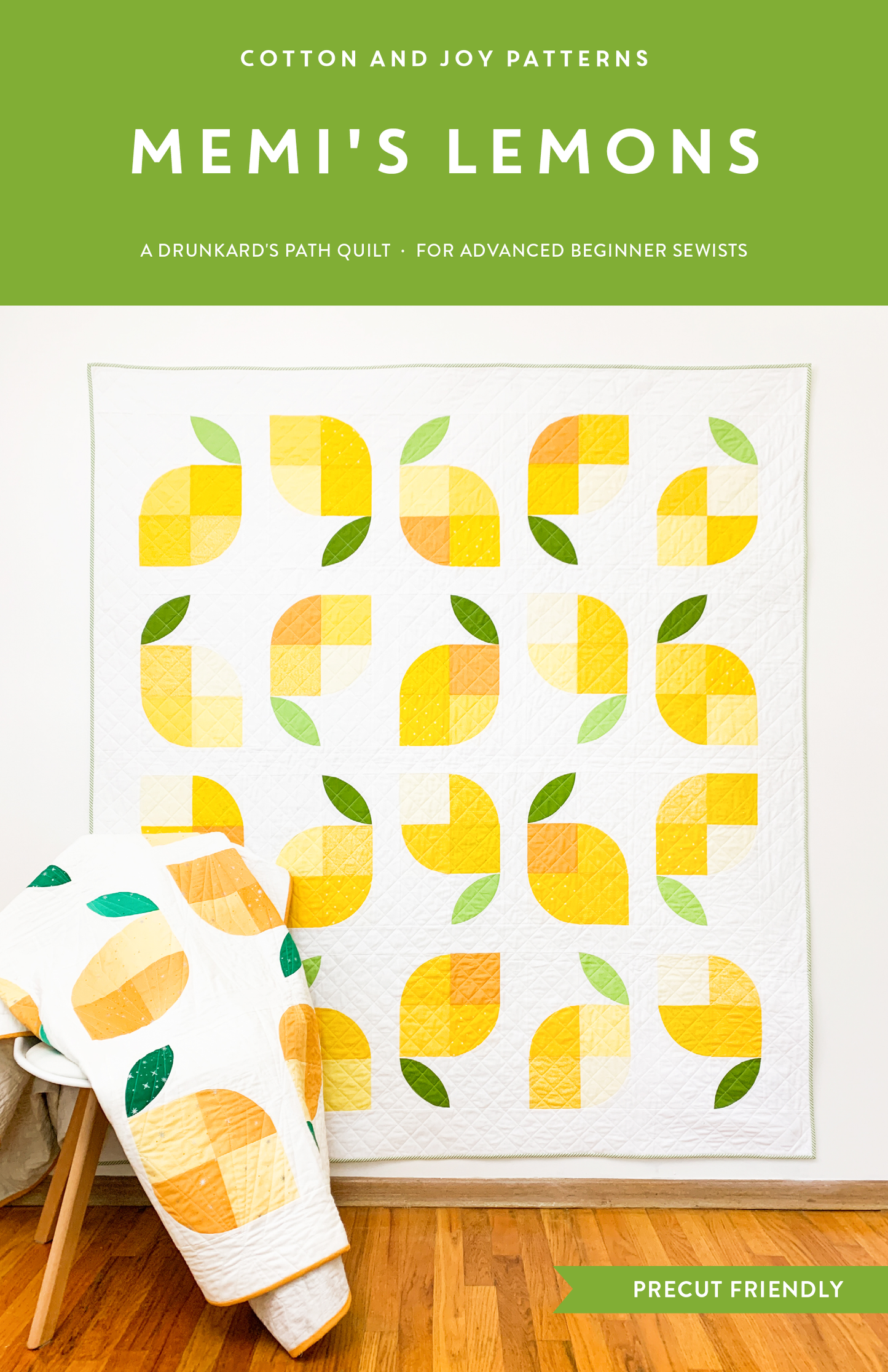 Memi's Lemons Quilt - Set of 5