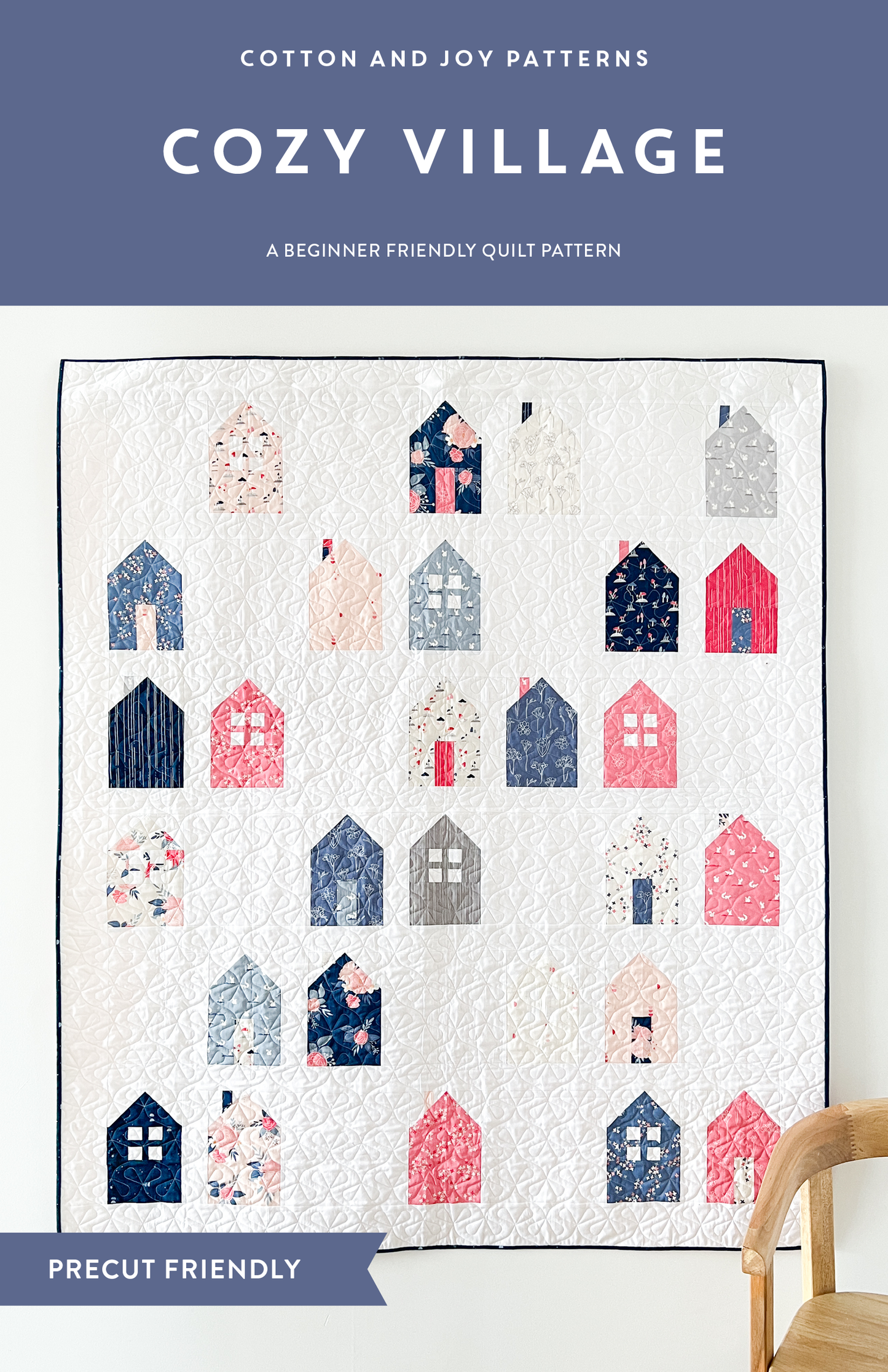 Cozy Village Quilt - Set of 5