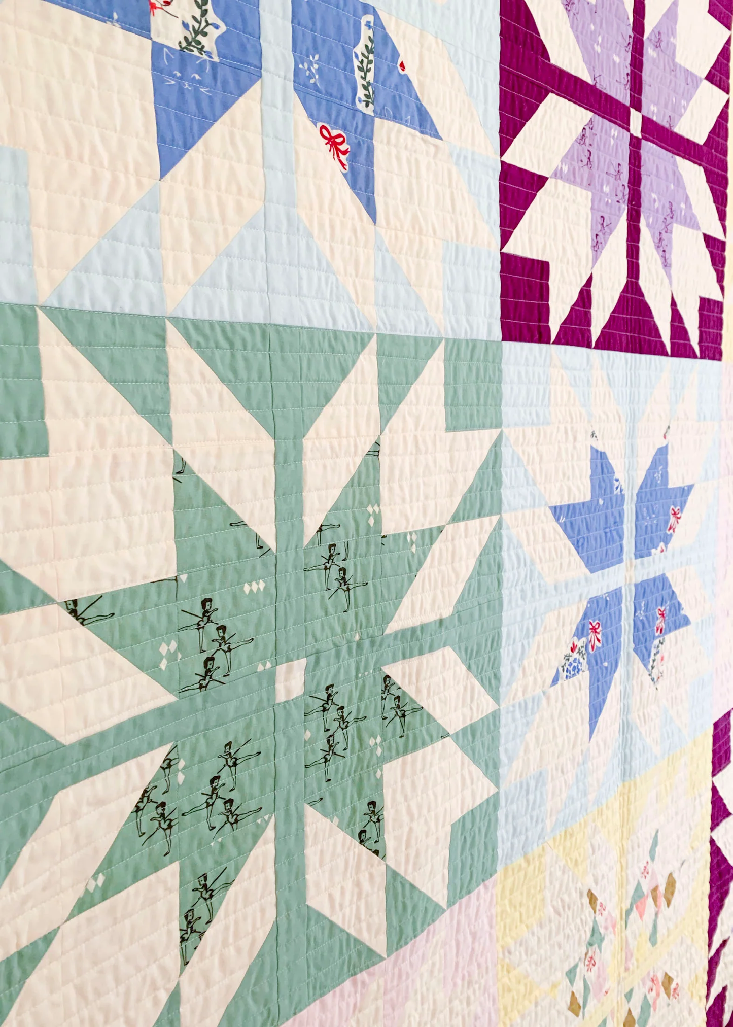 Prairie Tracks Quilt - Set of 5
