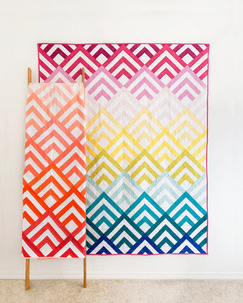 Cabin Peaks Quilt Pattern