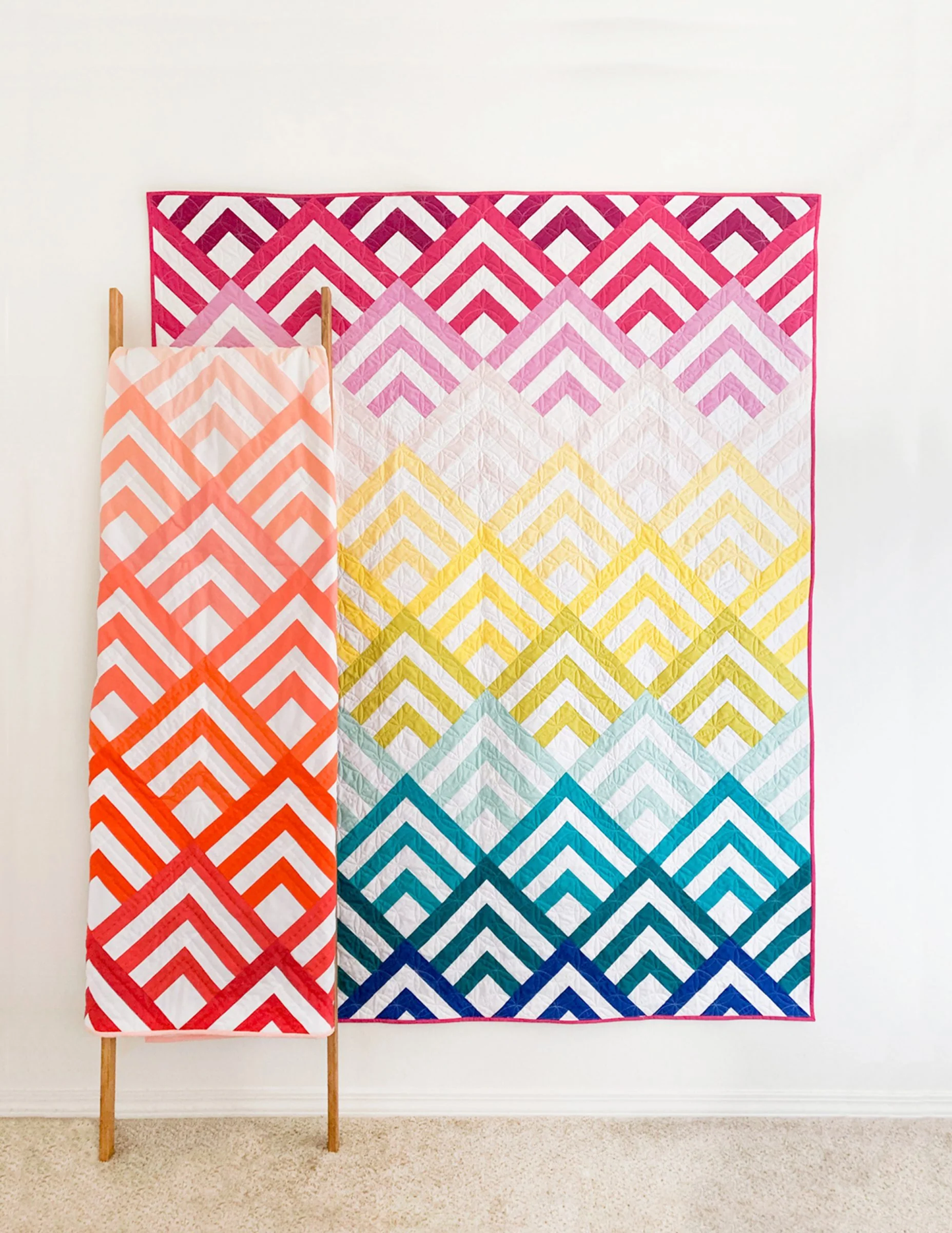Cabin Peaks Quilt - Set of 5