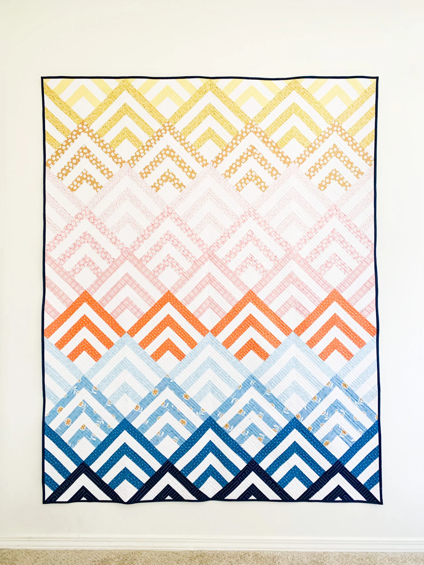 Cabin Peaks Quilt - Set of 5