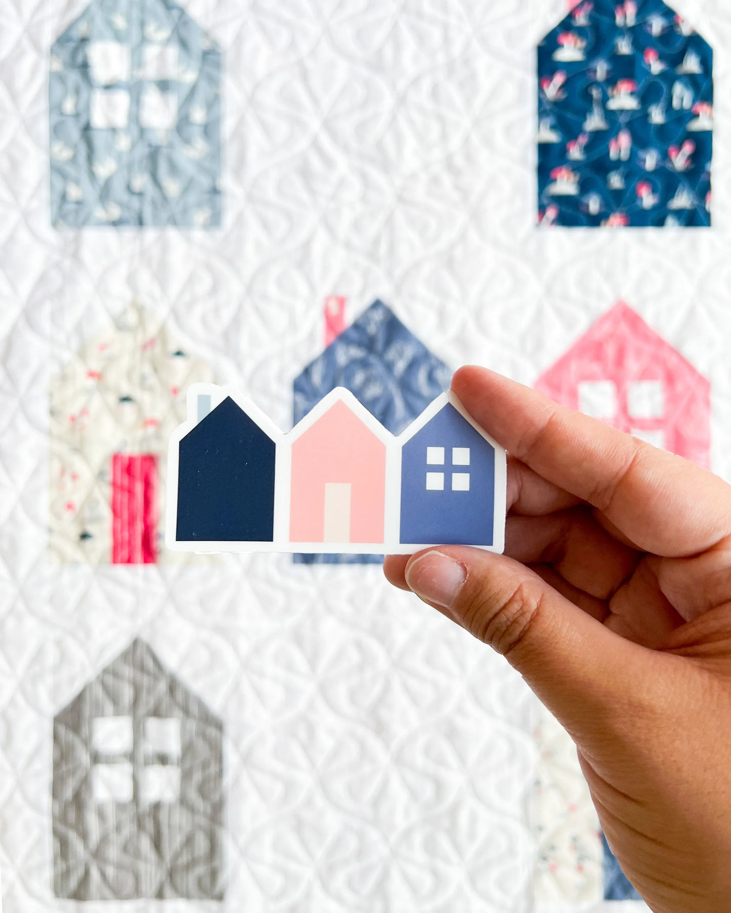 Cozy Village Sticker - Set of 5