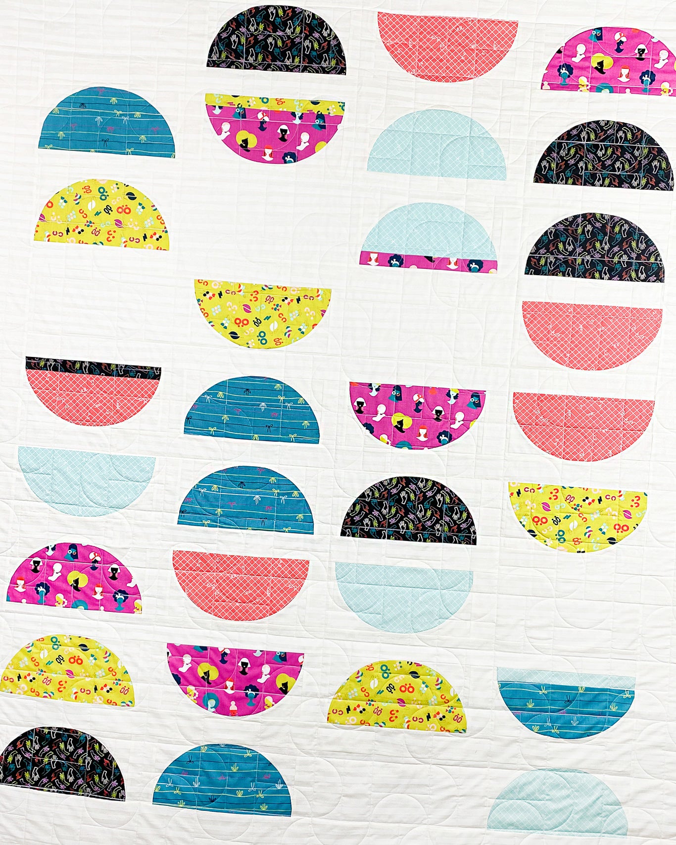 Crescent Quilt Pattern