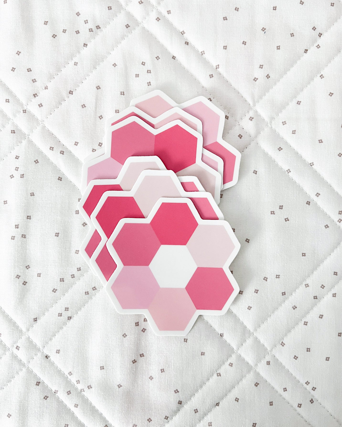 Hexie Blooms Sticker - Set of 5