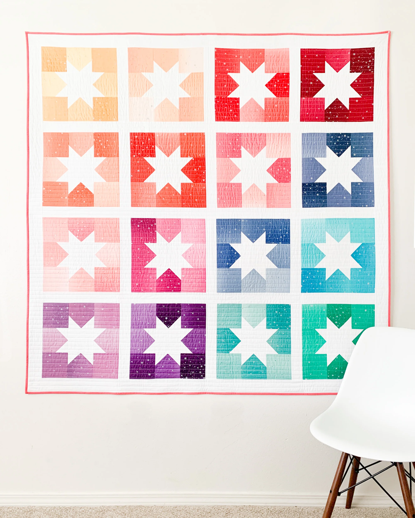 Joyful Stars Quilt - Set of 5
