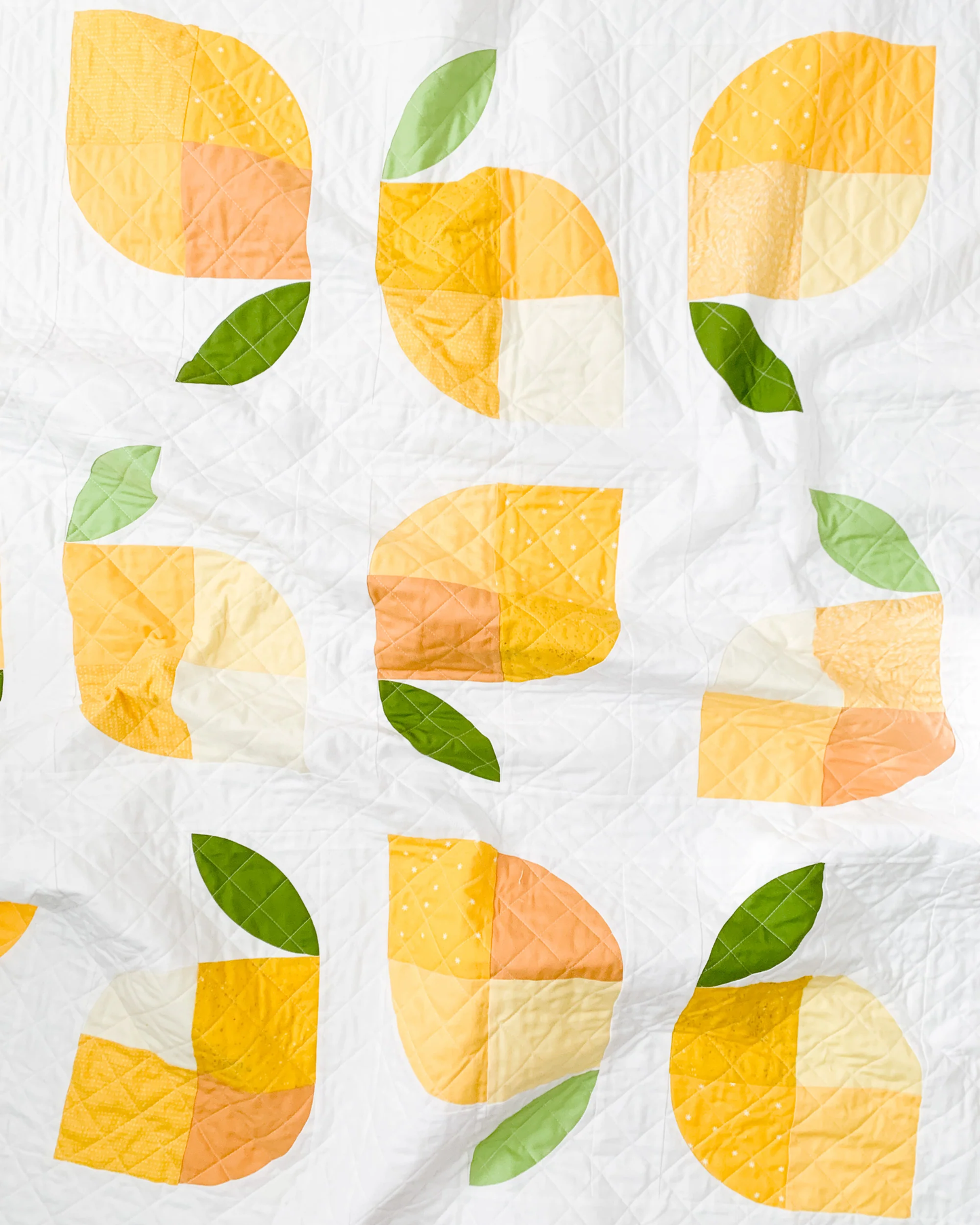 Memi's Lemons Quilt - Set of 5