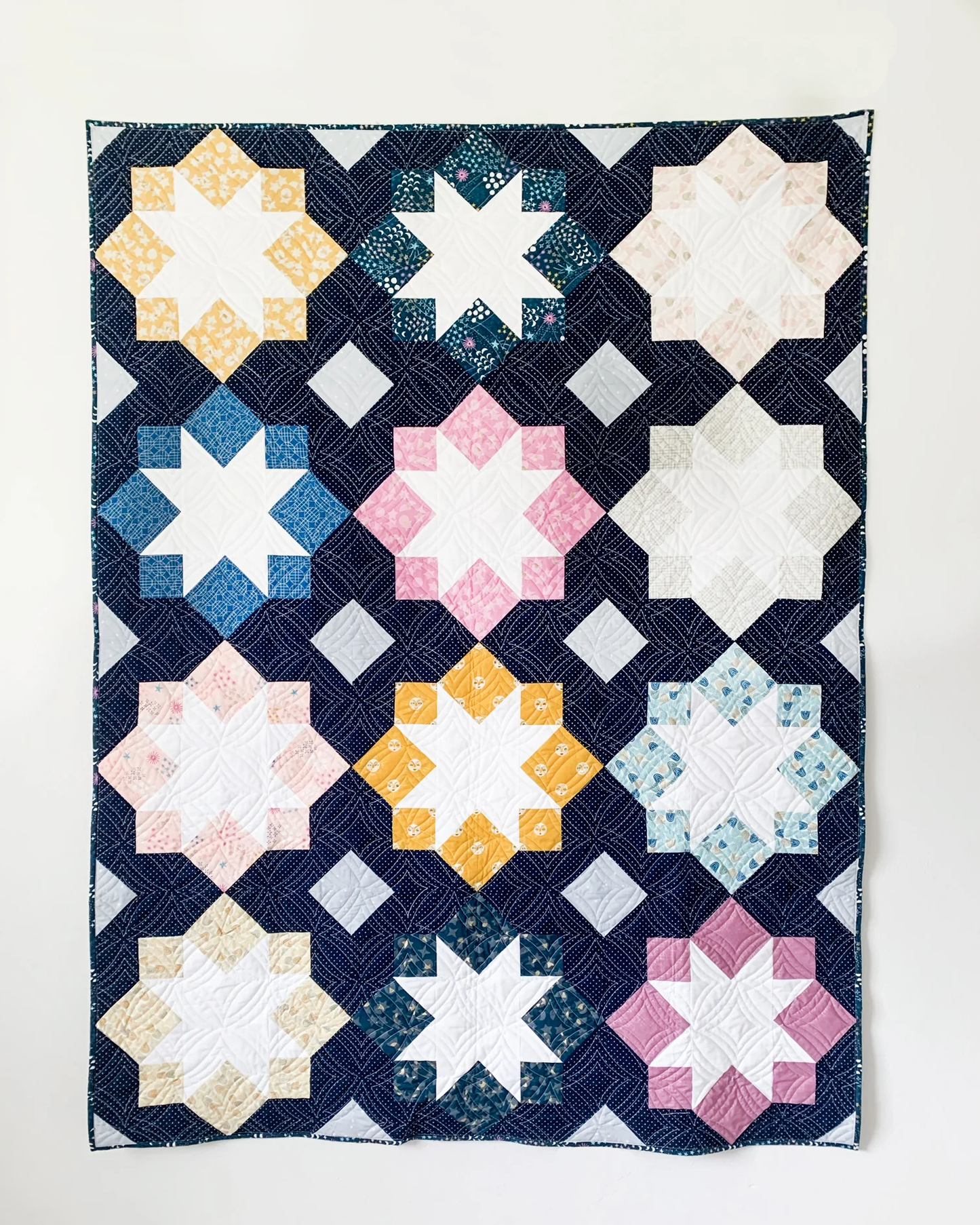 Stellar Mosaic Quilt - Set of 5