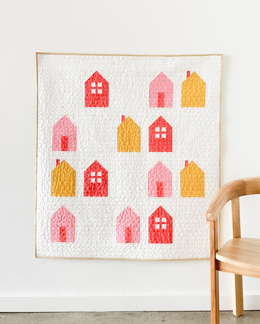 Cozy Village - Baby Quilt