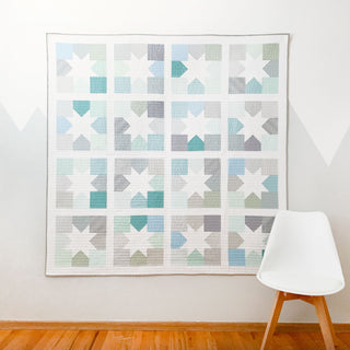 Baby Boy Quilt Using Joyful Stars