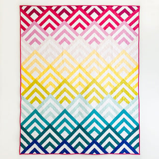 Cabin Peaks Quilt Pattern