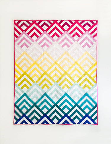 Cabin Peaks Quilt Pattern