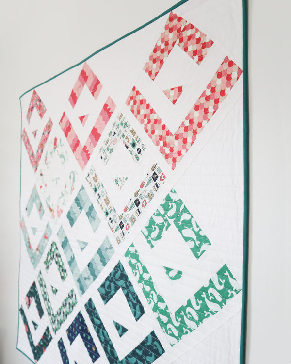 Cabin Valley Quilt - The Scrappy Baby One