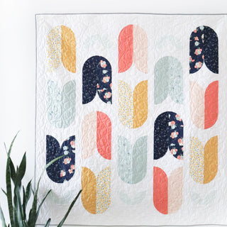 Copihue Quilt in Daybreak Fabric