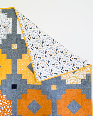 A Dinosaur Quilt - Solstice Lights
