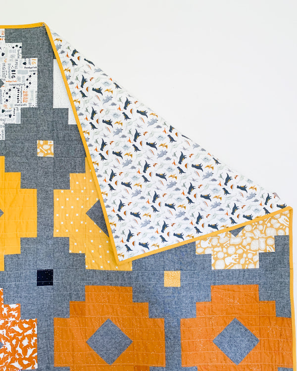 A Dinosaur Quilt - Solstice Lights