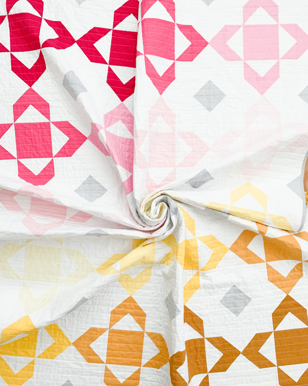Ombre Garden Gems Quilt