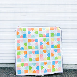 Joyful Stars - Scrappy Bella Solids (and testers quilts!)