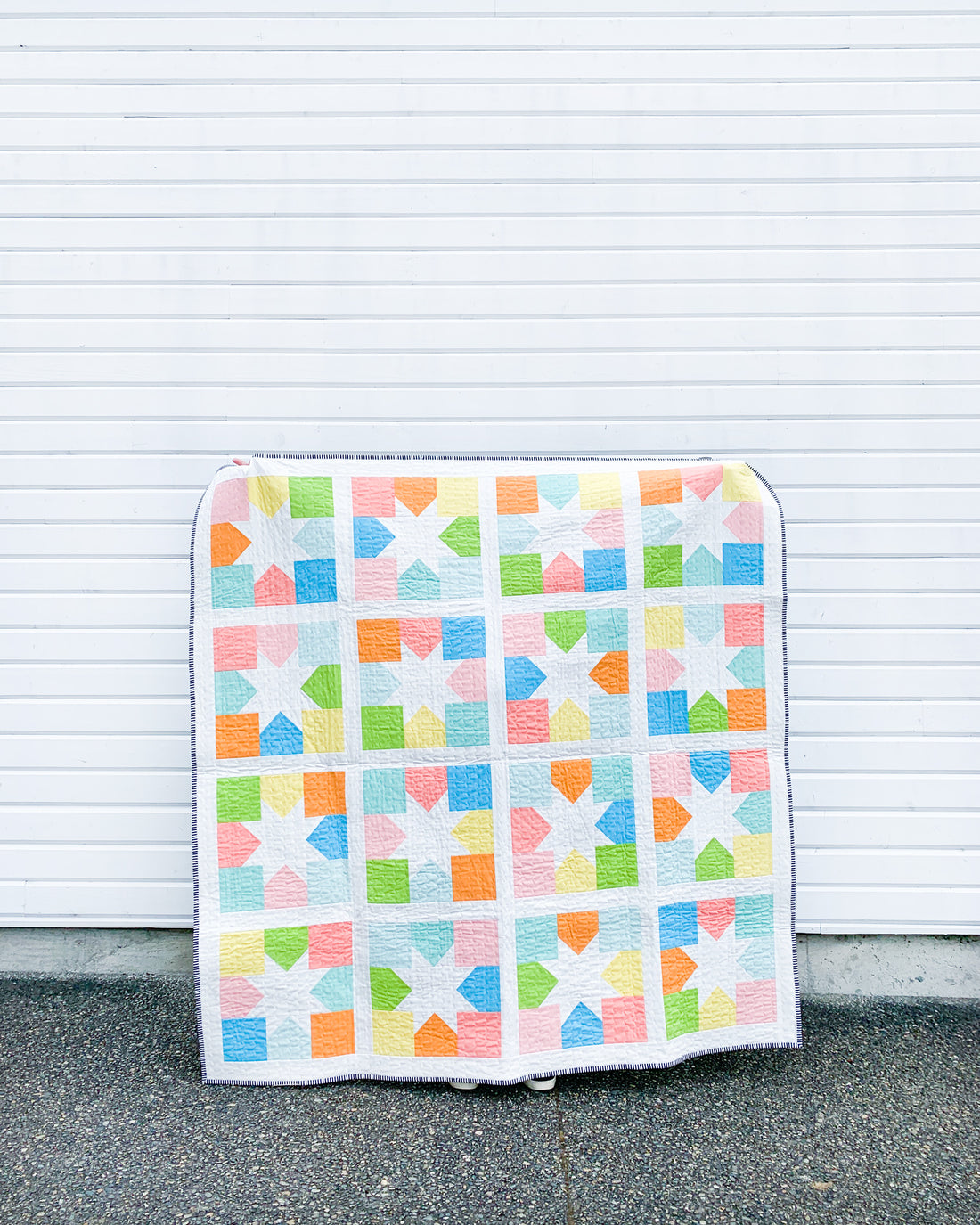 Joyful Stars - Scrappy Bella Solids (and testers quilts!)