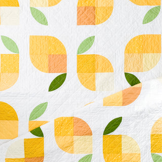 Memi's Lemons Quilt - The Scrappy One