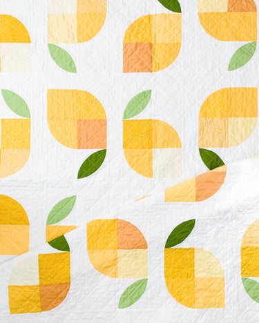 Memi's Lemons Quilt - The Scrappy One