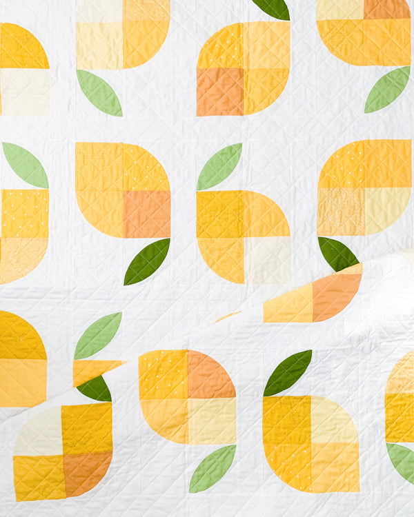 Memi's Lemons Quilt - The Scrappy One
