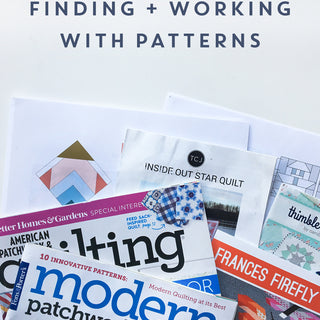 Finding And Working With A Quilt Pattern