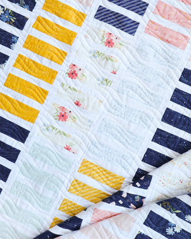 Rolly Stack Quilt - Between the Pages Fabric