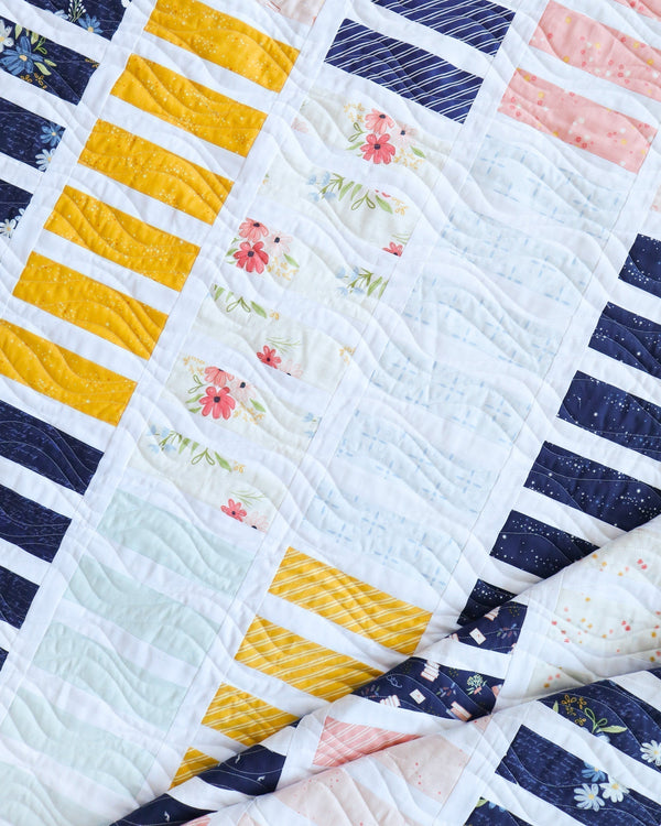 Rolly Stack Quilt - Between the Pages Fabric