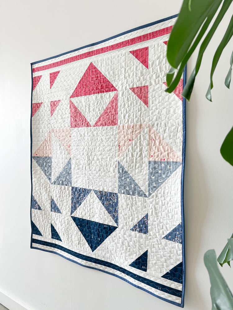 Modern Heirloom Quilting The Zephyr Quilt Cotton and Joy