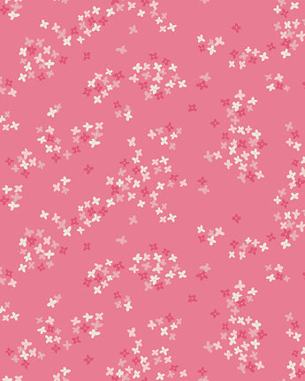 South Hill Flower Bed in Sugar Pink by the 1/2 yard