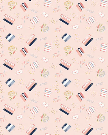 Between the Pages - Bookish Life in Ballerina by the 1/2 yard