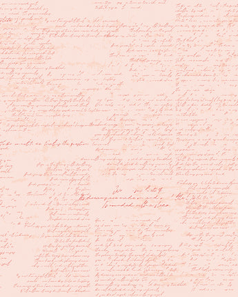 Between the Pages - Manuscript in Ballerina by the 1/2 yard