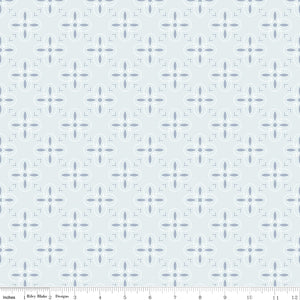 Between the Pages - End Papers in Iceberg by the 1/2 yard