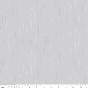 Essence Raindrops in Gray by the 1/2 yard