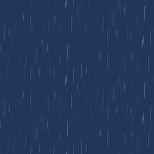 Essence Raindrops in Navy by the 1/2 yard