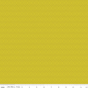 Essence Lattice in Citron by the 1/2 yard