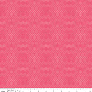 Essence Lattice in Hot Pink by the 1/2 yard