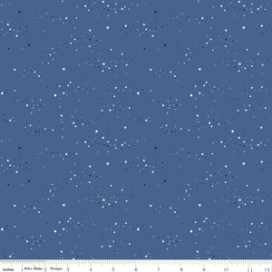 Essence Starlight in Denim by the 1/2 yard
